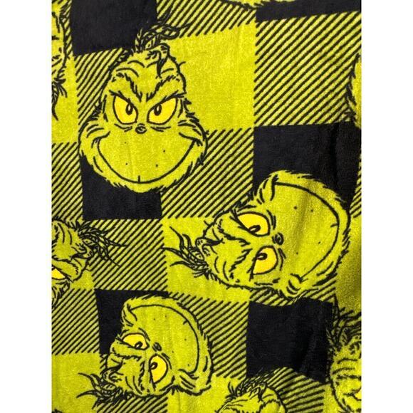 Dr. Seuss The Grinch Plaid Christmas 2 piece Pajama Set Women's Medium NWT - Picture 6 of 14